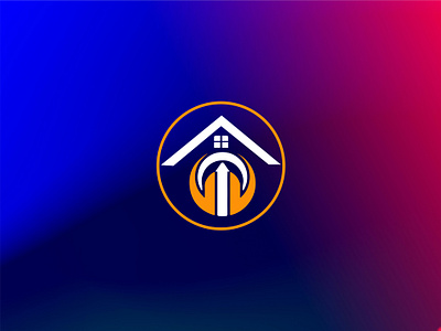 Growth & Reliability Logo Mark brand identity branding branding design building mark construction firm logo creative mark design graphic design growth mark house design logo logo design real estate agency logo design real estate logo reliability logo mark safe construction mark