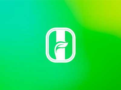 Letter 'H' Logo for Organic Food Supplement Company branding designer creative design farming logo design food supplement logo graphic design green h leaf logo design leaf leaf logo letter h leaf logo logo logo design modern nature nature logo organic farming logo organic food logo organic logo