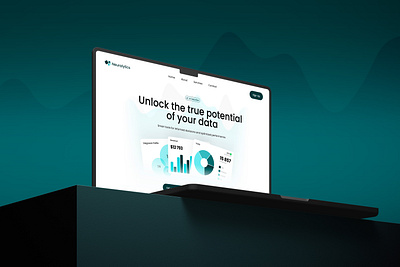 Neuralytics ai data startup ui webdesign