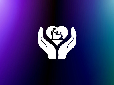 Non-Profit Care & Unity Logo branding branding designer charity charity logo design design foundation graphic design hand shape helping hand logo logomark love mark modern non profit organization logo people unique