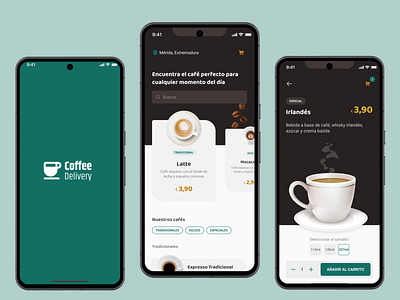 Coffe Delivery | UI App app coffe delivery food ui