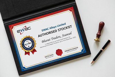 Authorized Stockiest Certificate Design A4 achievement acknowledgement certificate certificate design certificates certification creative design graphic designer graphicdesigner