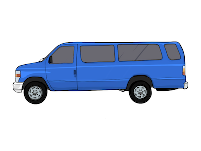 2011 Ford E-350 adobe ideas big mormon wagon blue bmw car ford ford e 350 ipad polygamy wagon sketch