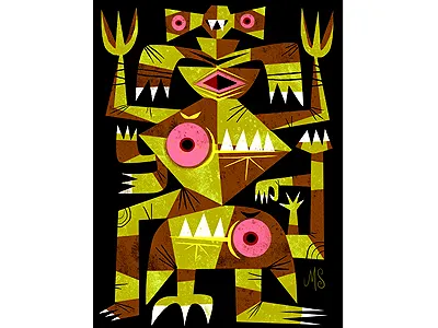 Mod Monster magazine mod monster retro zupi