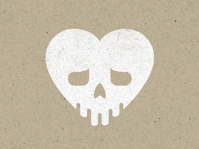 Theatre Poster Element heart skull