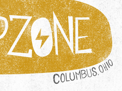somethingZone columbus lightning bolt logo ohio texture