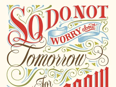 Type_Poster_Color_1 drawing lettering type