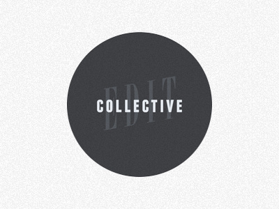 The Edit Collective logo typography