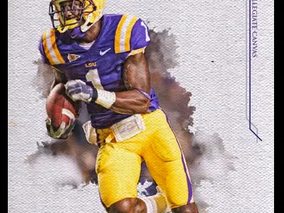 Custom Sports Card cards football lsu sports