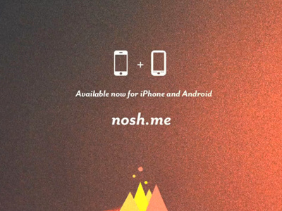 Nosh Film Leader android film grain icon iphone logo motion