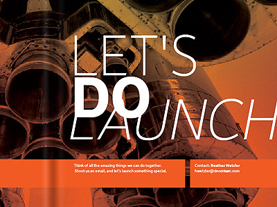 Let's Do Launch print spaceship type uranus