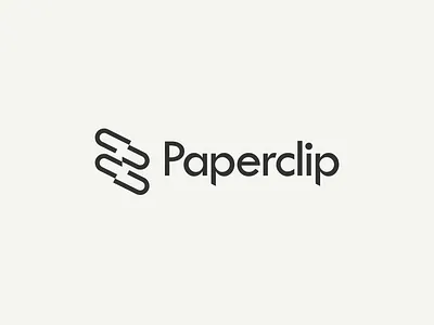 Paperclip Logo adobeillustrator branding brandmark ciceradesign design designer graphicdesign illustration logo ui