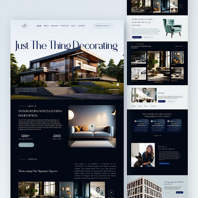 Just The Thing Decorating: Website Redesign beforeandafter brandidentity cleandesign clienttestimonials creativeagency elegantdesign homedecorwebsite interiordesignwebsite luxurydesign minimaldesign modernwebdesign portfoliowebsite premiumwebsitedesign responsivedesign timelessdesign ui uiuxdesign userexperience visualstorytelling webdesign