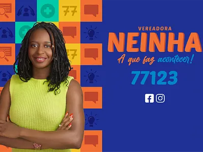 Politcal Candidate Branding - Councilor Neinha branding graphic design logo political social media