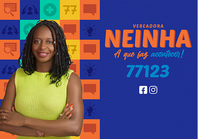 Politcal Candidate Branding - Councilor Neinha branding graphic design logo political social media