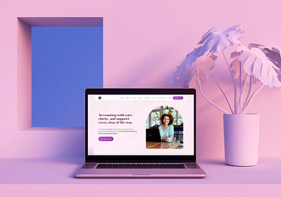 Alexandra Jigailov • Accounting Presentation Website accounting branding design figma framer graphic design pink presentation presentation website ui ux website