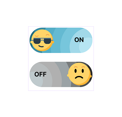 on/off Switch dailyui design figma ui uiux