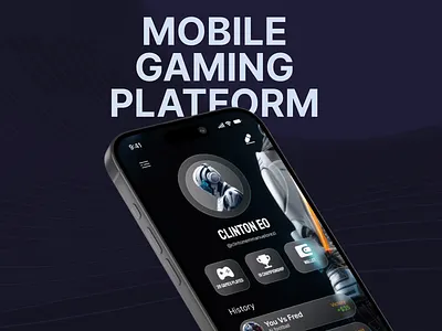 Mobile Gaming Platform Design application art design gambling game game play gameart graphic design illustration interface ios mobile app modern modern design product design ui uiux user interface ux