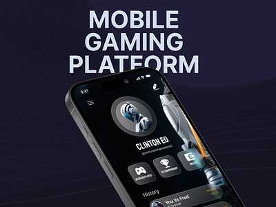 Mobile Gaming Platform Design application art design gambling game game play gameart graphic design illustration interface ios mobile app modern modern design product design ui uiux user interface ux