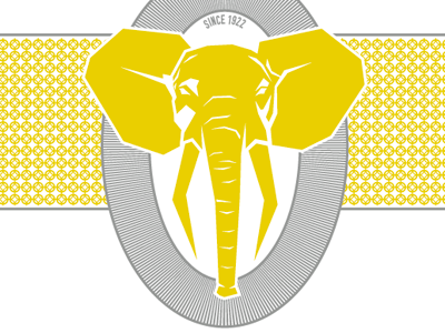 Tusker africa logo packaging vector