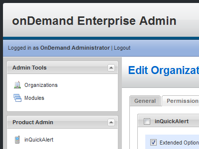 Admin Control Panel admin app backend control interface panel