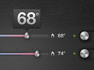 Heating Controls ipad