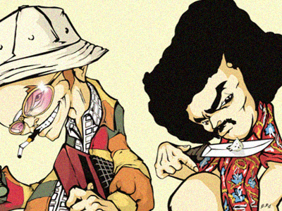 Dribbble2 character illustration movie