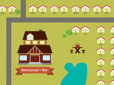 Dawn Ranch icon illustration vector