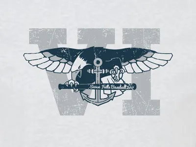 Team Six Baseball anchor ball baseball bat bird eagle i navy six team v