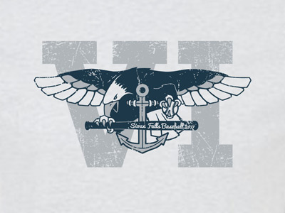 Team Six Baseball anchor ball baseball bat bird eagle i navy six team v