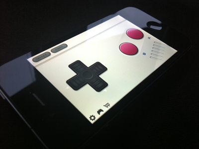 Joypad skin app controller dpad game boy ios iphone skin