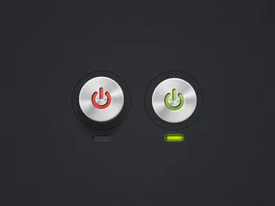 PremiumPixels Debut buttons clean elements freebie power premiumpixels ui