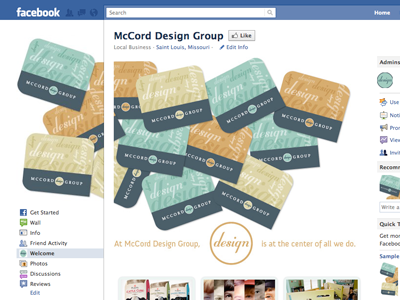 McCord Design Facebook Landing Page design facebook landing page