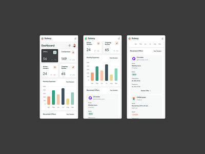 Subezy app mobile ui ux