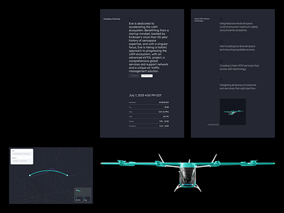 EVE Air Mobility air air mobility design mobility system ui ux