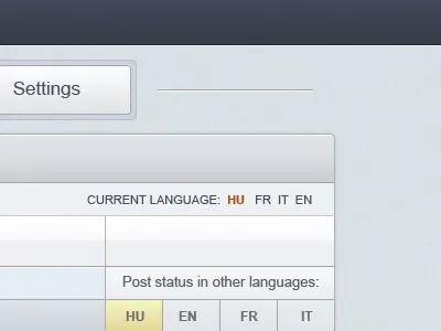 interface admin blue clean cms interface texture web design webdesign