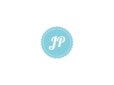 Logo blue circle initial lobster logo noise