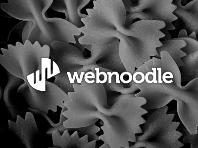 Noodles Project... logo logomark n noodle w web