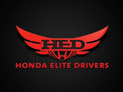 Honda Elite Drivers club design logo