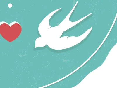 Polish logo seal swallow