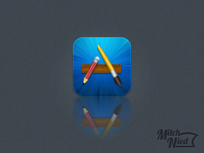 App Store app blue icon ios iphone new pencil store theme