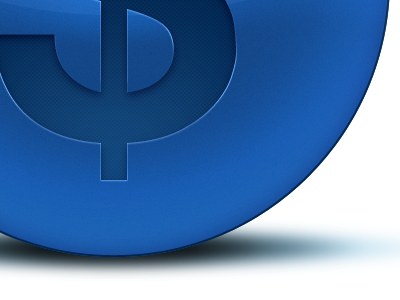 Moolah blue icon money
