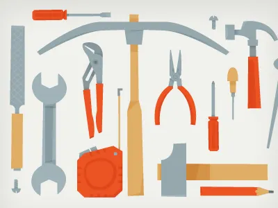 tools illustration skwirrol tools