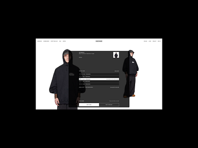 SSENSE® - Store Design Concept design fashion luxury ssense store ui ux vetements