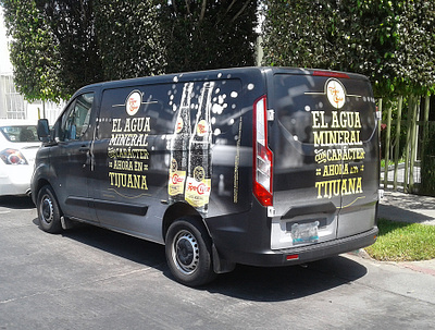 VAN WRAP COMPOSITION advertising carwrap design graphic design