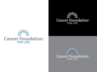 Former Cancer Foundation for Life logo branding graphic design healthcare logo