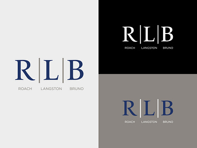 RLB Law logo branding graphic design lawfirm lawyer logo