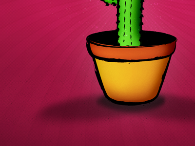 Mezcalito cactus fun fuschia mezcalito wallpaper