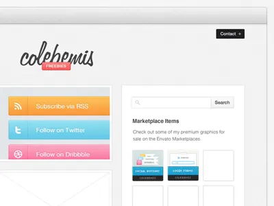 Secret Project design freebie secret website