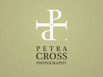 Petra Cross Photography logotype typography